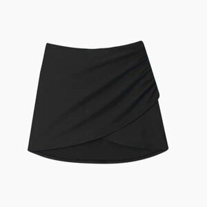 Summersalt The Ruched Swim Skirt | Black
